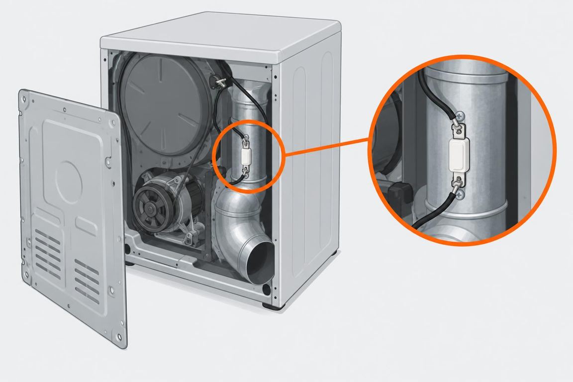 Find the thermal fuse