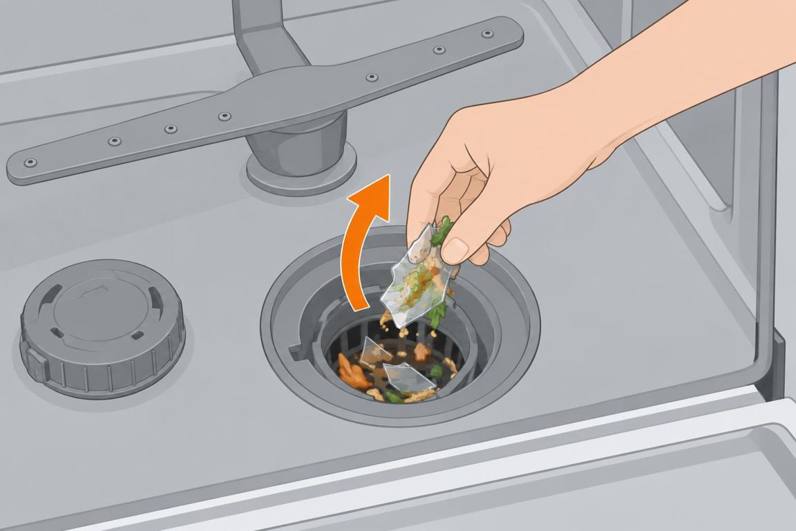 Clear the sump