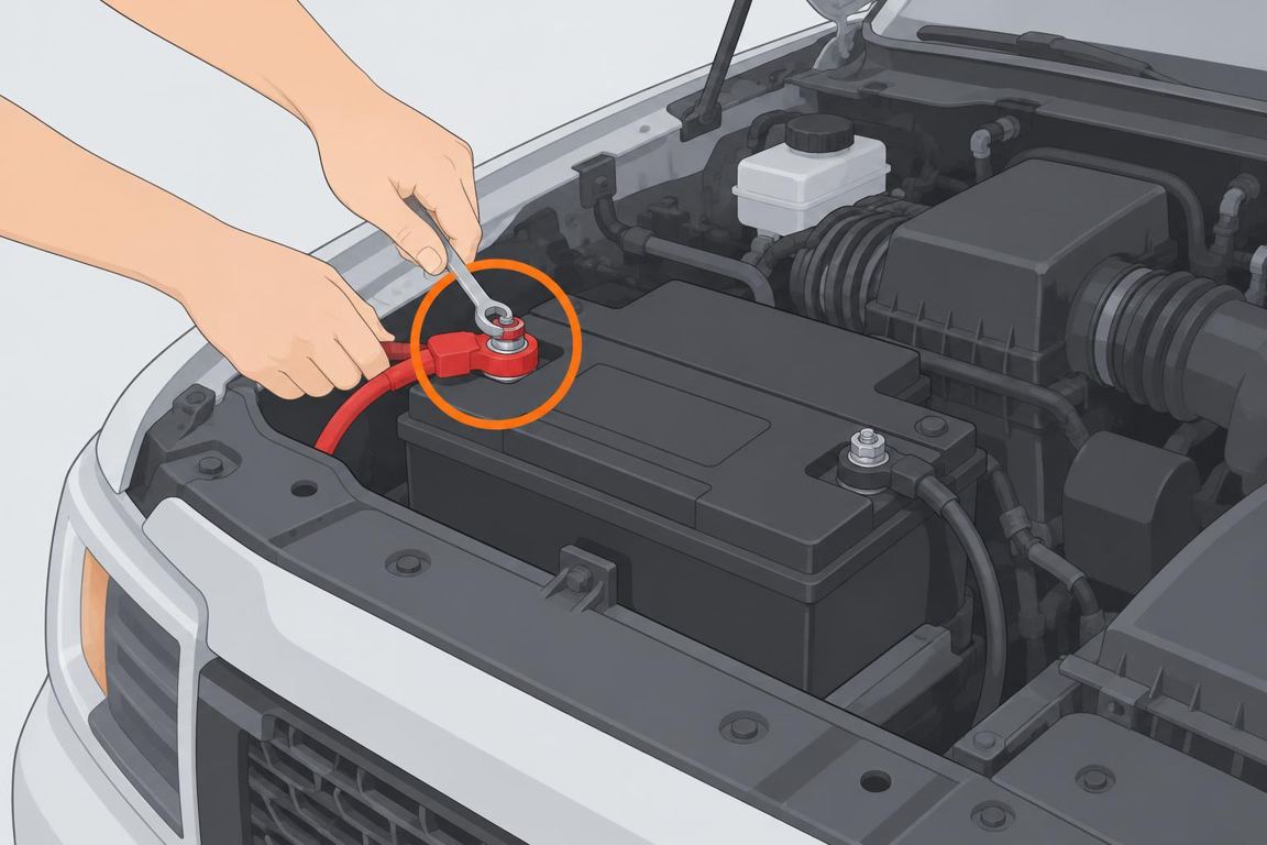 Install the new battery