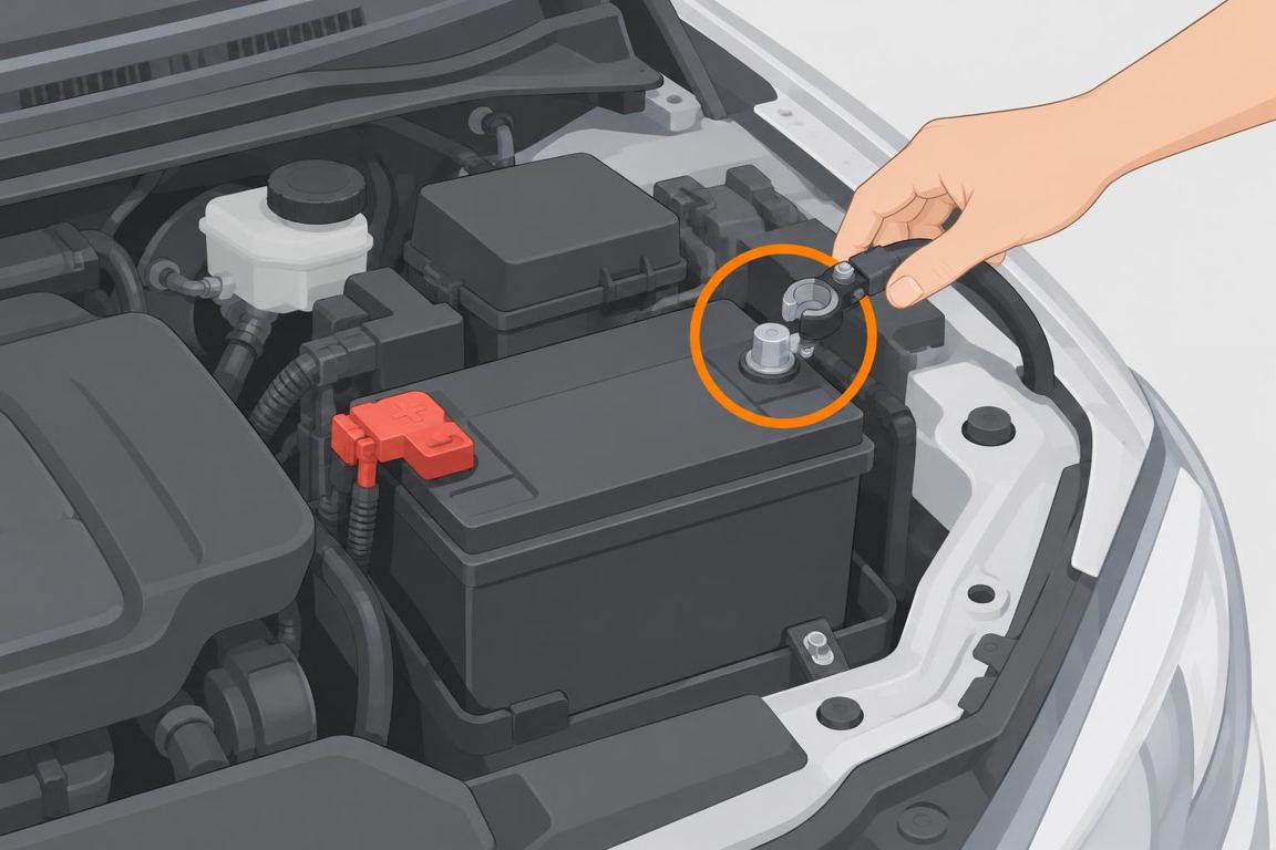 Install the new battery