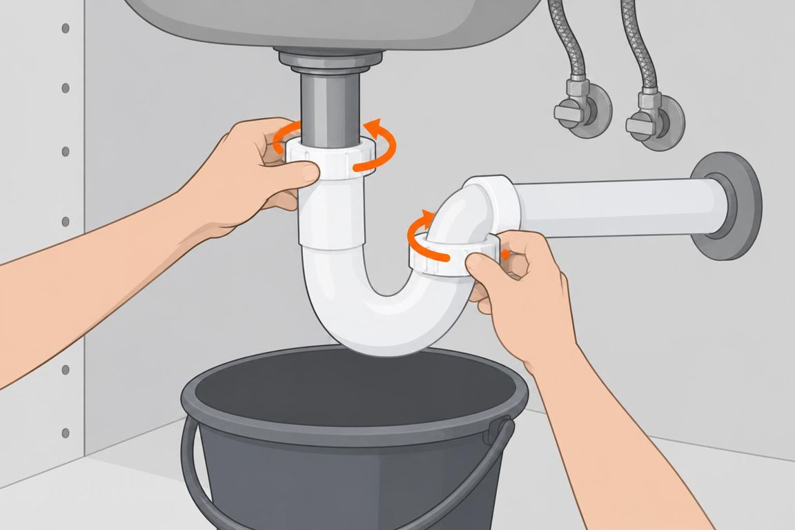 Clean the P-trap