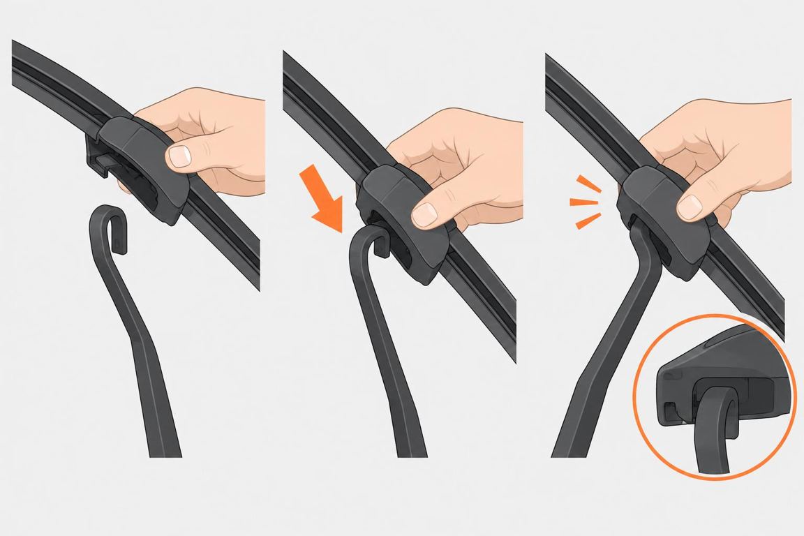 Attach the new blade